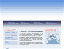 Tablet Screenshot of de-visu.com